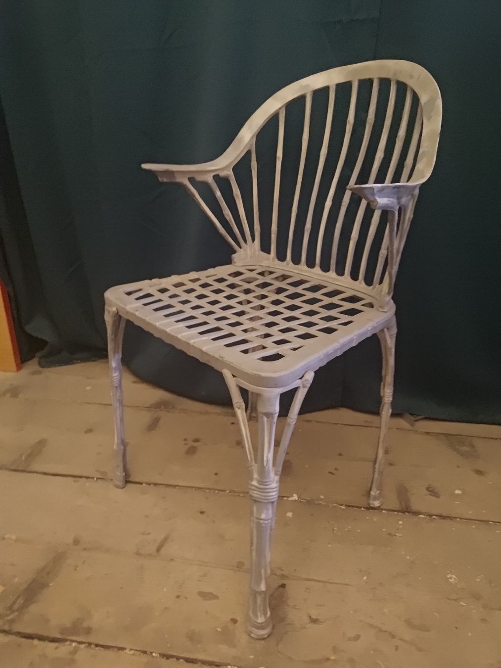 Stühle: Vintage Stuhl Gusseisen 1950 – Gebraucht aus Untersiggenthal von babette0815