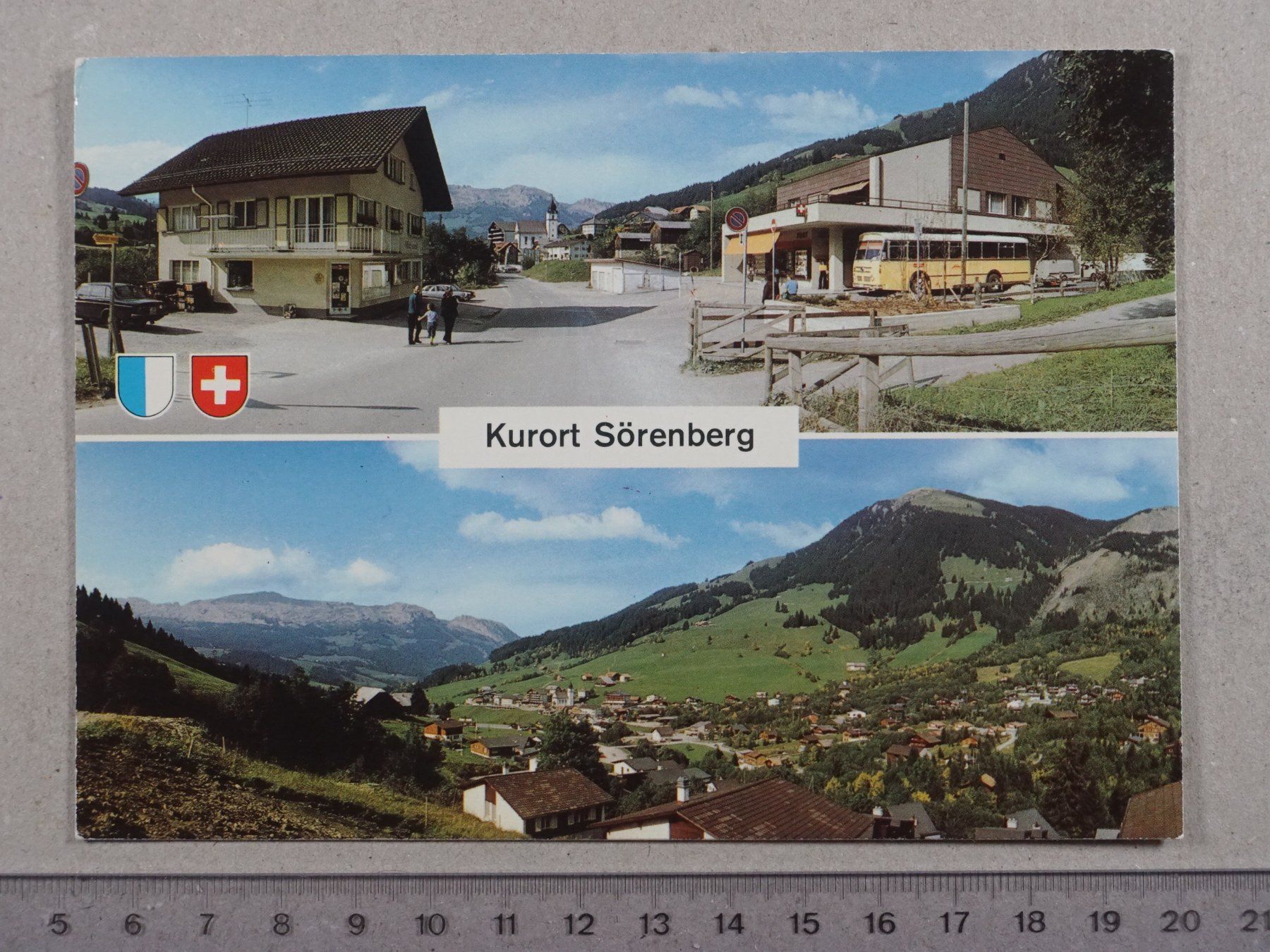 Cartoline postali: Sörenberg, Postauto – Usato da Lenzburg venduto da fh1