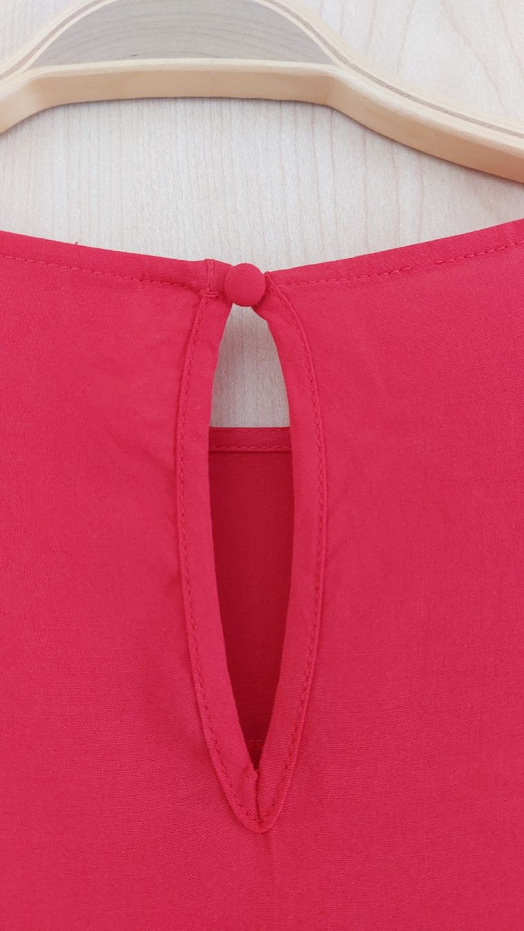 Vila Chemisiers: Bluse VILA, rot, Grösse M – D'occasion à Dettighofen par monaso 2