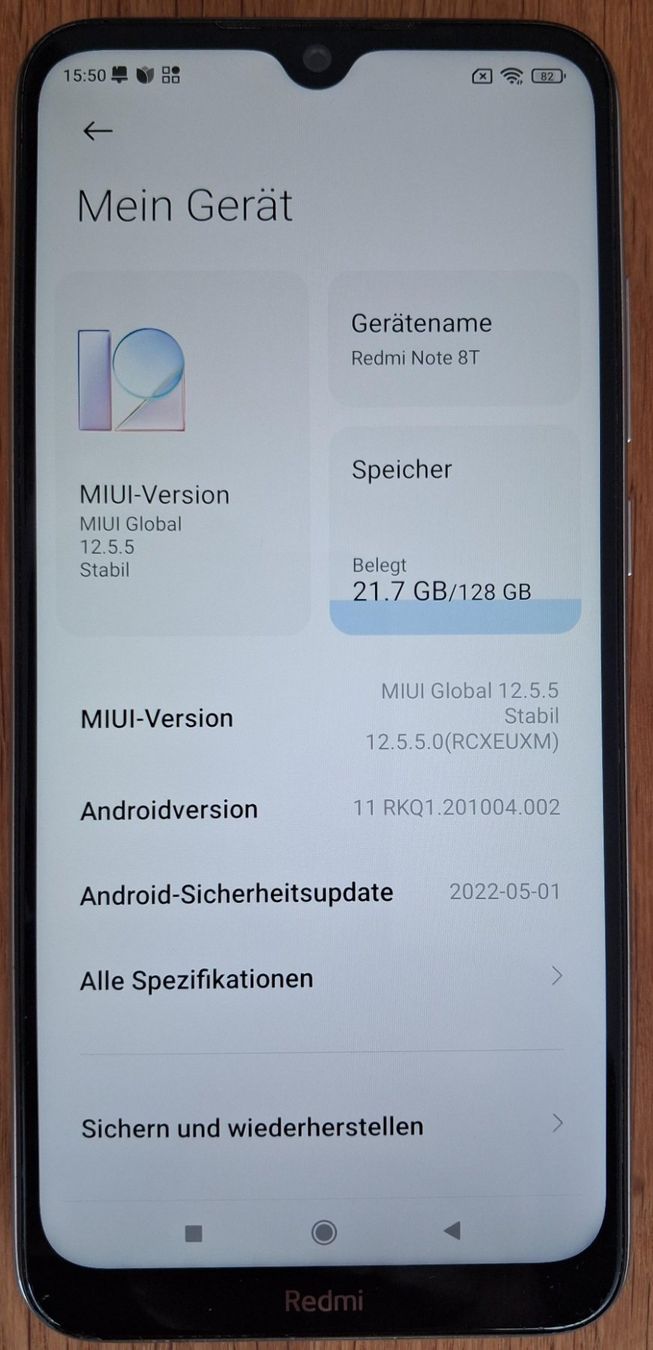 Xiaomi Telefoni cellulari / Smartphones: Xiaomi Redmi Note 8T – Usato da Scherzingen venduto da compukoe 8