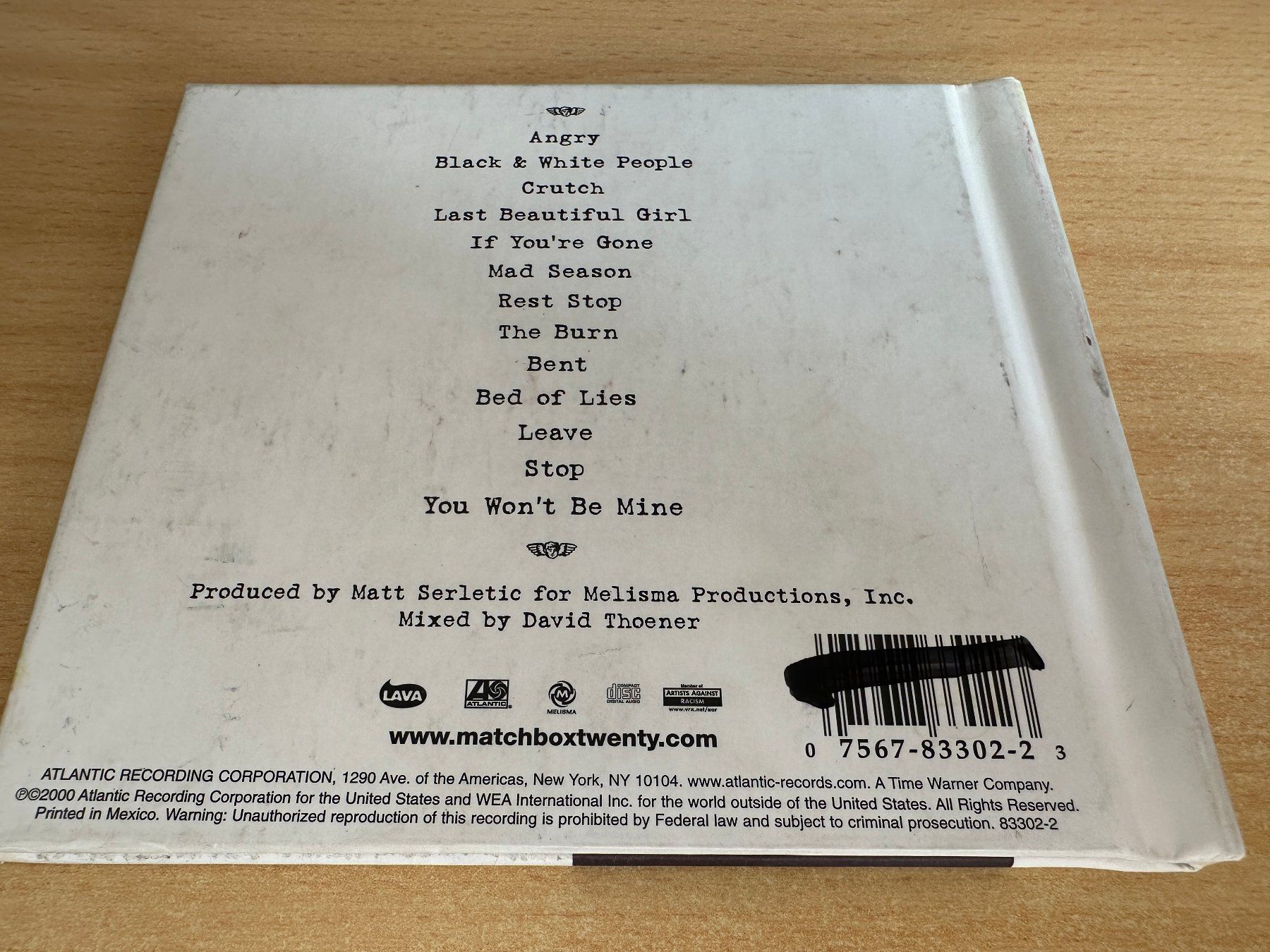 CD: Matchbox Twenty – Mad Season – Usato da Rikon im Tösstal venduto da Alpenmutz 1