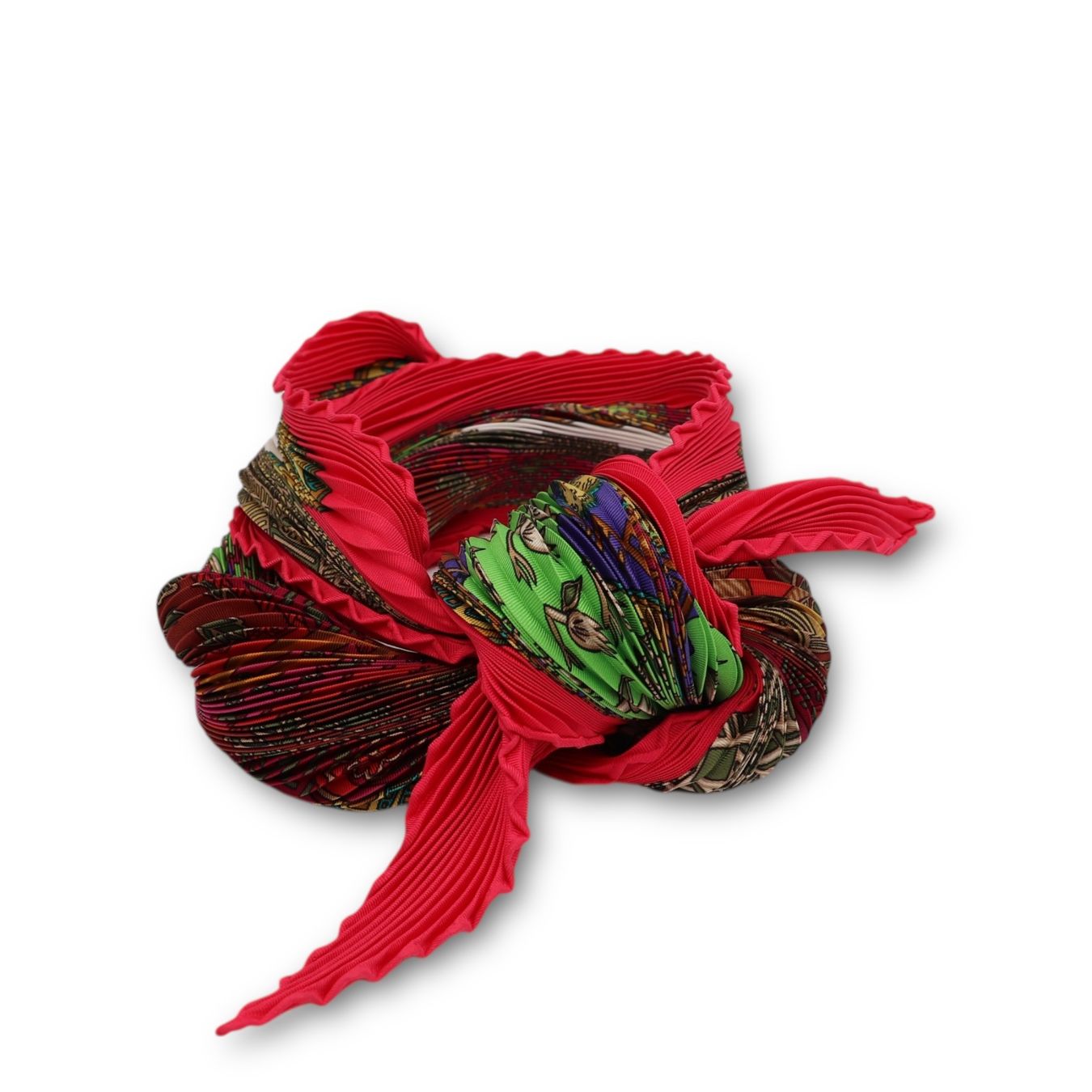 Hermès Foulard & Sciarpe: Hermès Plissé "Art des Steppes" – Usato da Binningen venduto da Designerlabels 6