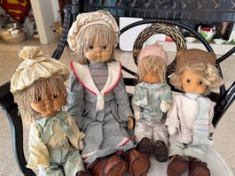 Vintage Bottega Michelangeli Orvieto Puppen handmade Italy