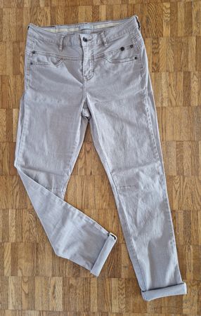 NILE Taperet-Jeans, Gr. S+  Beige