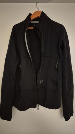 Haglöfs Damen Jacke, schwarz, Grösse 38, Windstopper