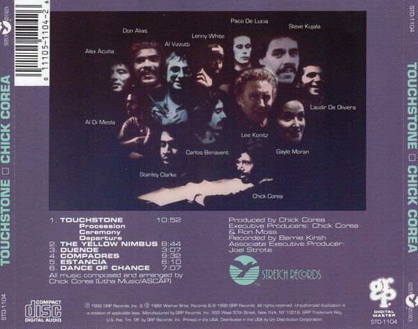 CD: Chick Corea with Lee Konitz, Stanley Clarke, Don Alias – Usato da Unterbäch venduto da dadin 1