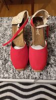 Rote Absatzschuhe - Gr. 41