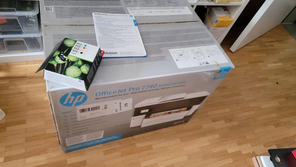 HP OfficeJet Pro 7740 mit 953XL - A3 Grösse | Kaufen auf Ricardo