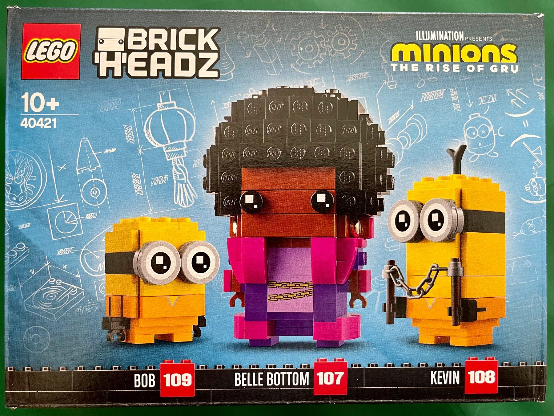Lego Kit di costruzioni: Lego Brickheadz 40421 - Belle Bottom, Kevin & Bob – Nuovo e nell'imballaggio originale da Höri venduto da PSMarinho