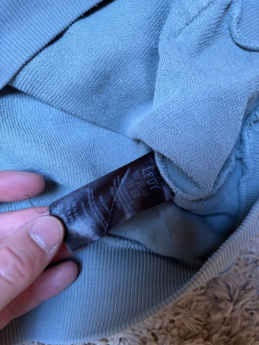 Live Fast Die Young Maglioni & Felpe: LFDY Hoodie Grösse L Blau – Usato da Visperterminen venduto da lgresell 3