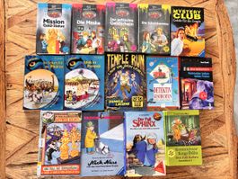 Spannende Jugendkrimis, Büchersammlung