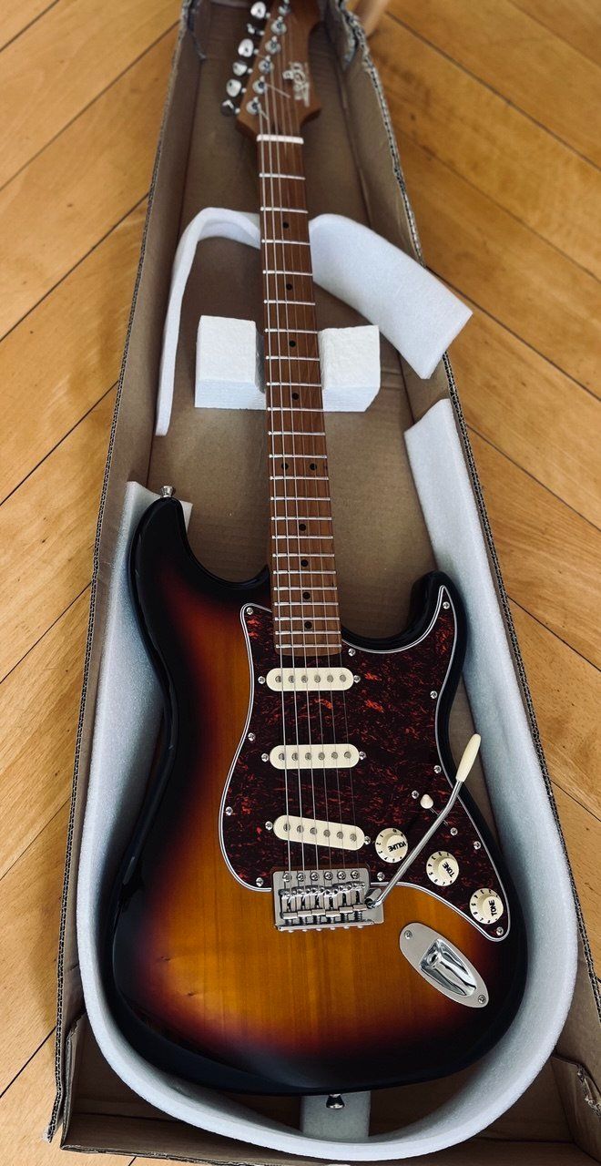 Strumenti musicali: JET Guitars JS-300 Roasted Maple, Sunburst – Usato da La Chaux-de-Fonds venduto da del_fm2j 2