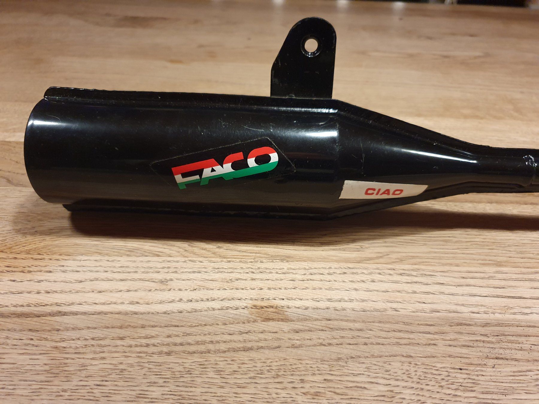 Piaggio Auspuffanlagen: Auspuff Faco Piaggio Ciao NOS – Neu und originalverpackt aus Künten von Rocchi71 3