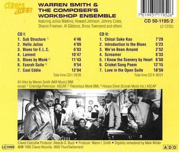 CD: Warren Smith COMPOSERS WORKSHOP J.Watkins Free Jazz 2CD neu – Usato da Kandergrund venduto da Sososo 1