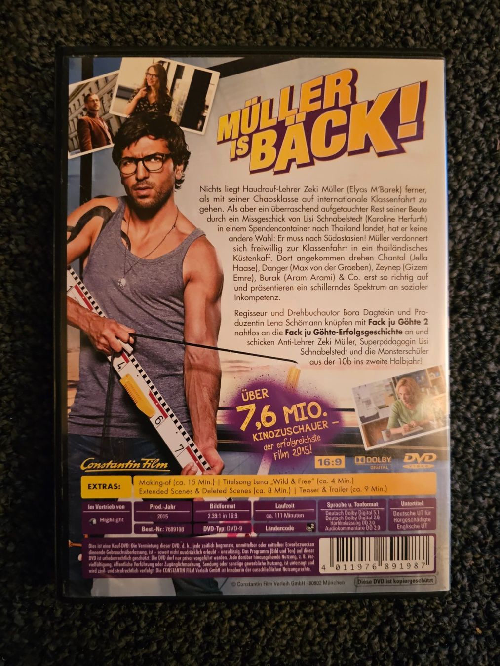 Tutti i DVDs: FACK JU GÖHTE 2(14152) – Usato da Ruswil venduto da M71 1
