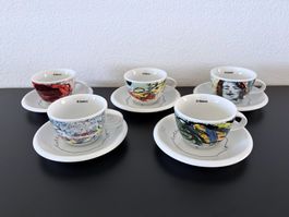 Saeco Collection by Schindrig 5 verschiedene Kaffeetassen