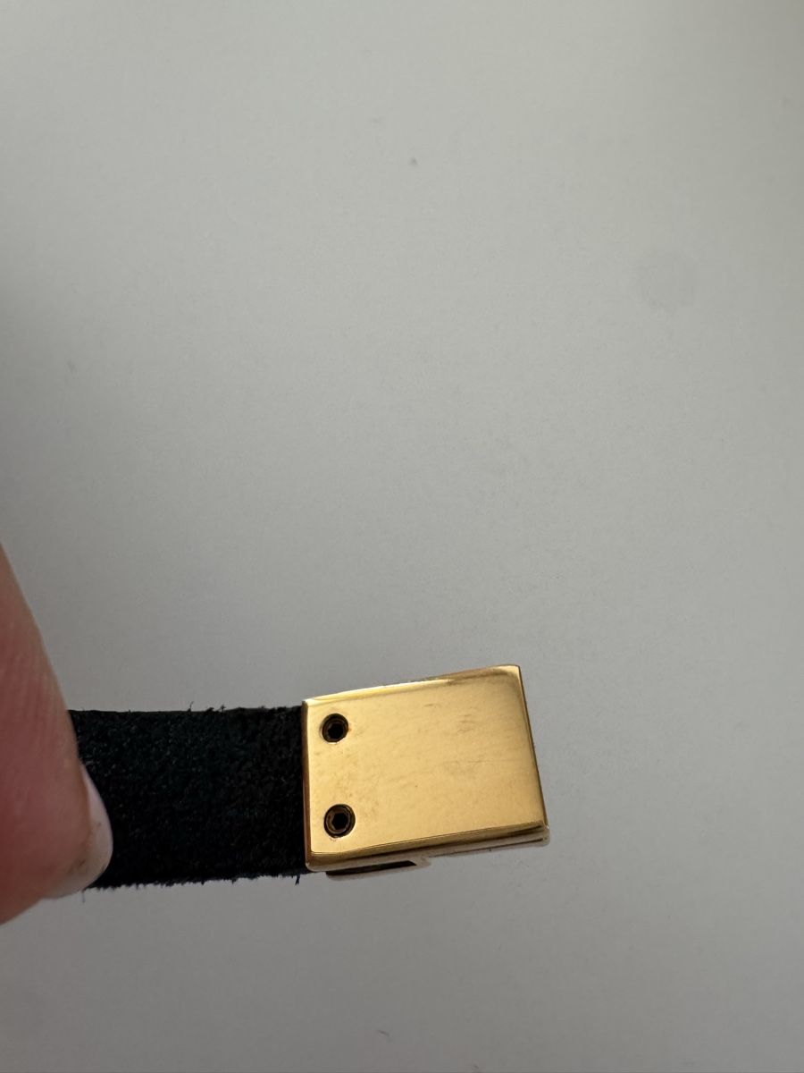 Saint Laurent Bracciali & Braccialetti: Authentic Bracelet YSL black leather – Nuovo e nell'imballaggio originale da Thônex venduto da Mariamarte 3