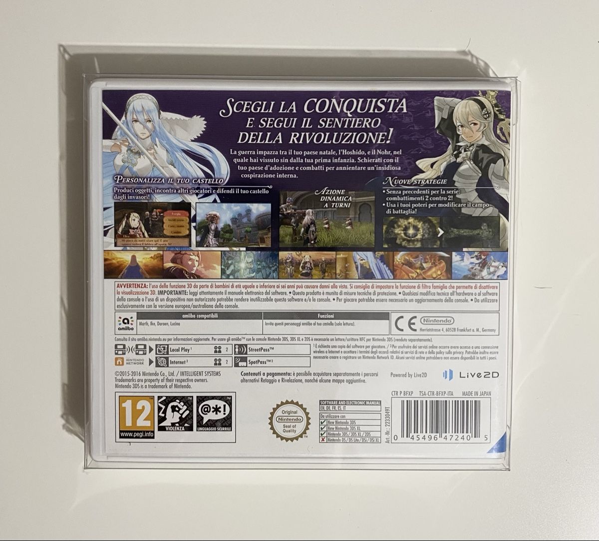 Nintendo Giochi: Fire Emblem Fates Conquest Nintendo 3ds – Usato da Arbedo venduto da sim_dp62 1
