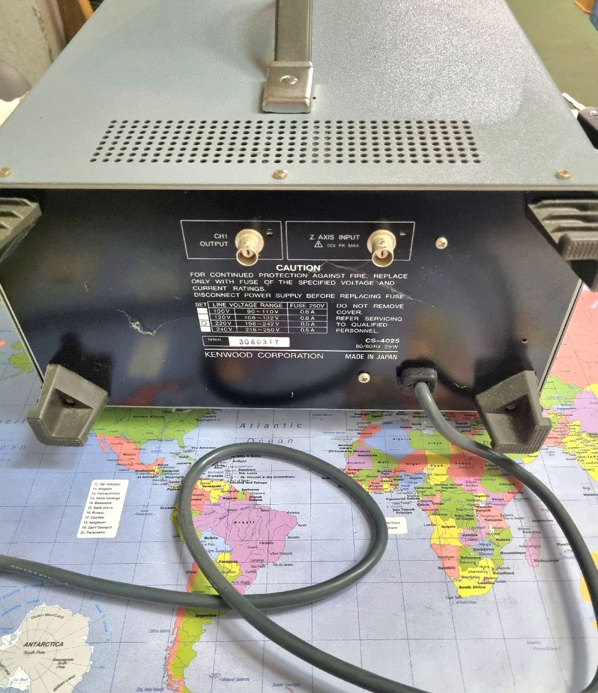 Messen: Oscilloscope kenwood cs-4025 – Gebraucht aus Ostermundigen von vintage60 2