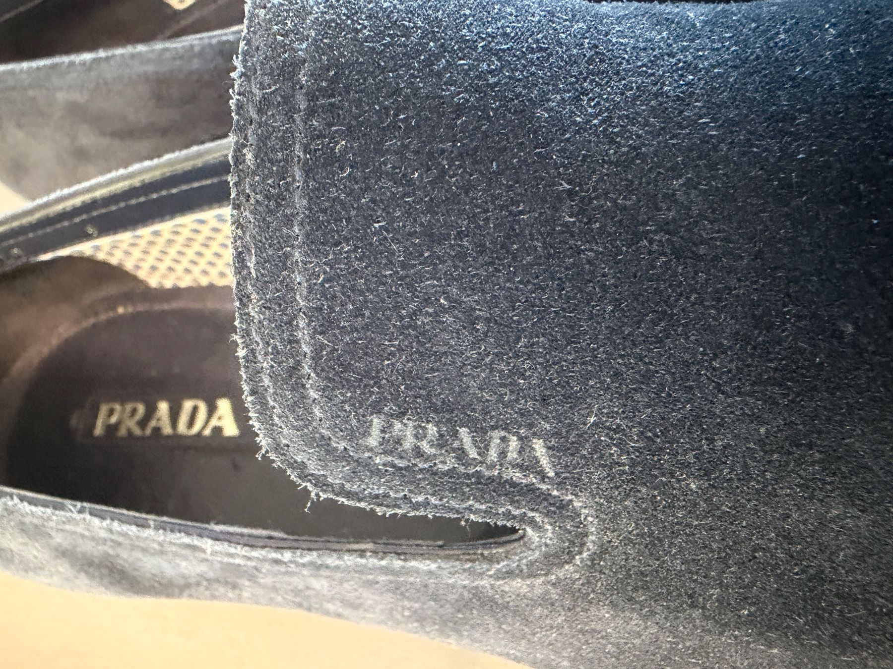 Prada Scarpe da uomo: Prada loafers suede navy taille 9 – Usato da Gockhausen venduto da jdu_hzd2 5