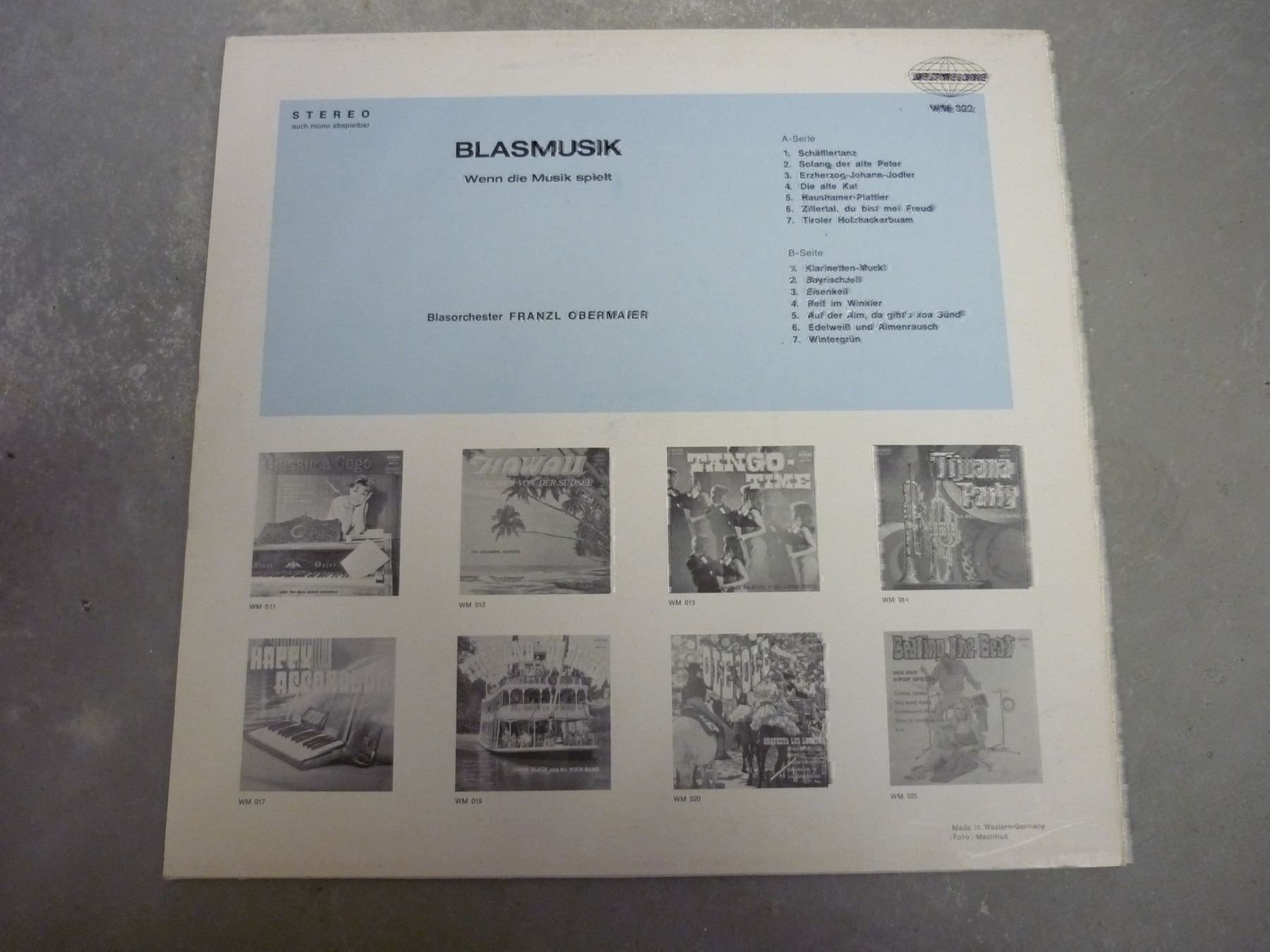 Dischi in vinile: Blasmusik – Usato da Erstfeld venduto da Mario_boe0 1