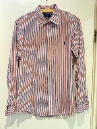 Ralph Lauren Slim Fit Herrenhemd Gr. M gestreift
