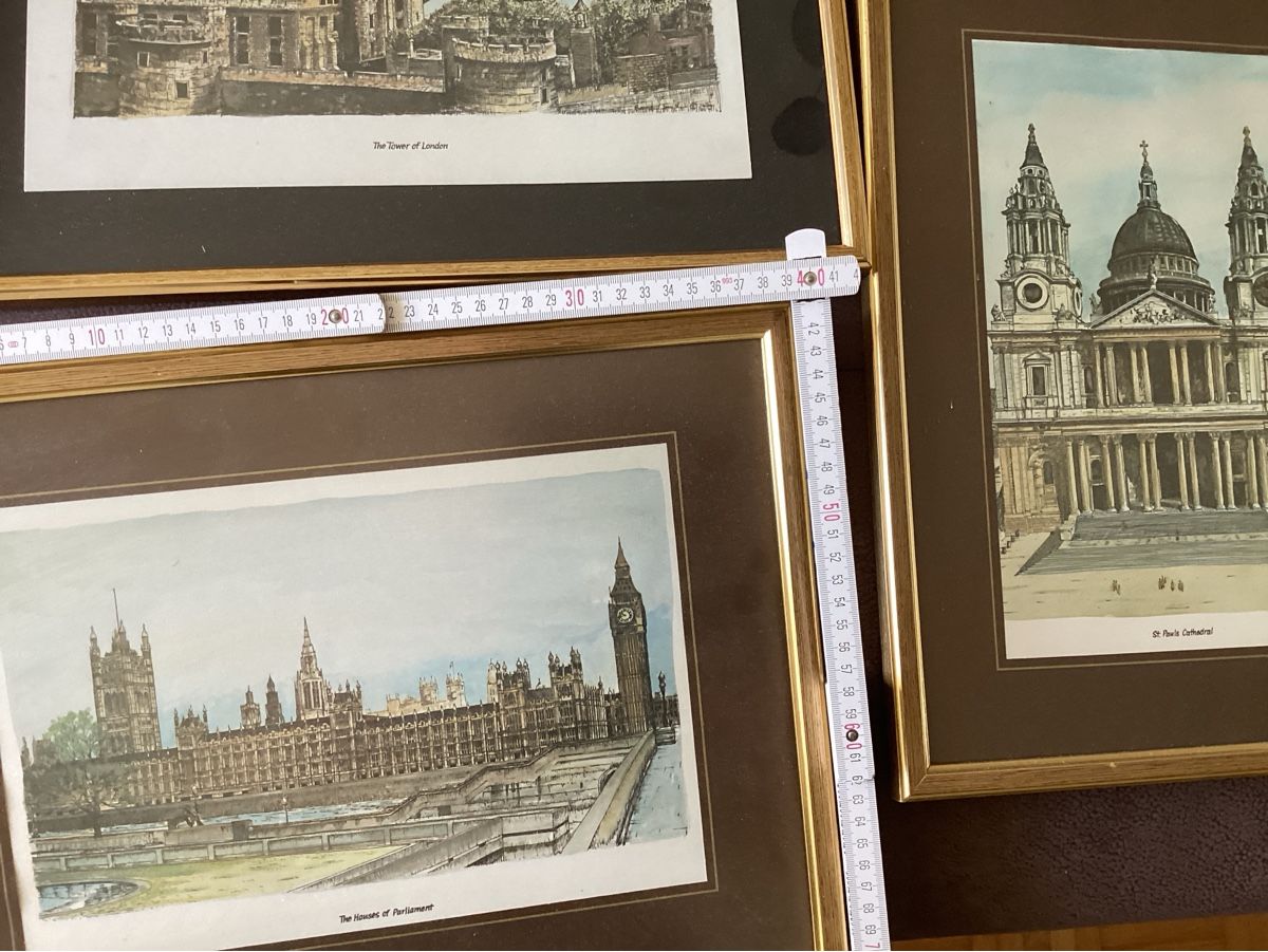Foto & Immagini: 3 Bilder Motive London – Usato da Rudolfstetten venduto da Gwyneth2 1