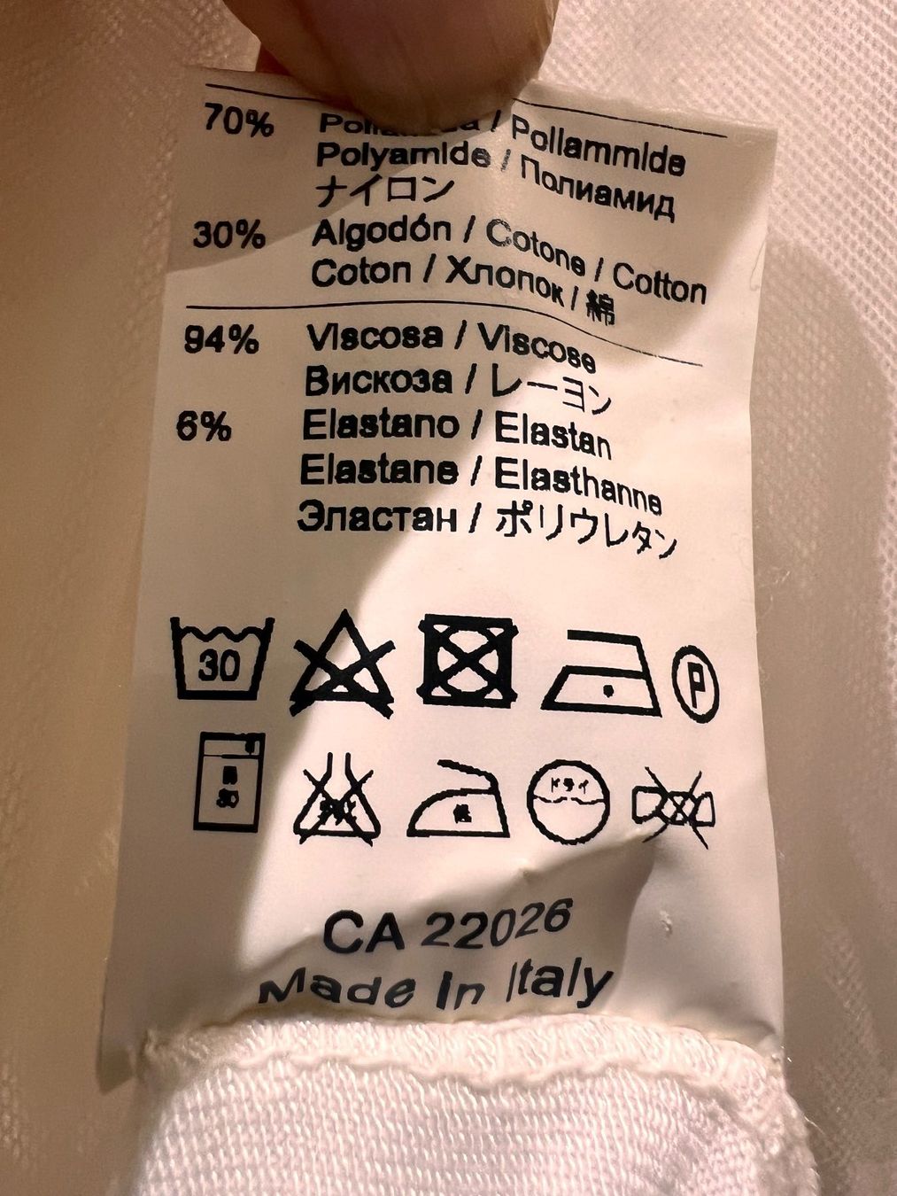 Vestiti: Tüllkleid in off white, Grösse "S" – Usato da Thun venduto da its4sale 8