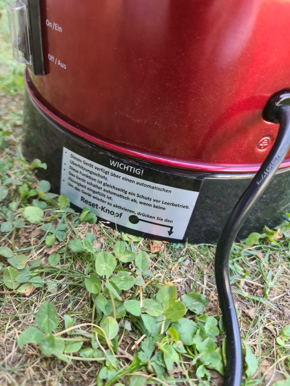 Elettrodomestici da cucina: Arebos elektrischer Glühweinkocher – Nuovo (secondo la descrizione) da Niederlenz venduto da DaveDasWahnsinn 7