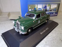 Atlas 1:43 Mercedes 180 D Police du monde