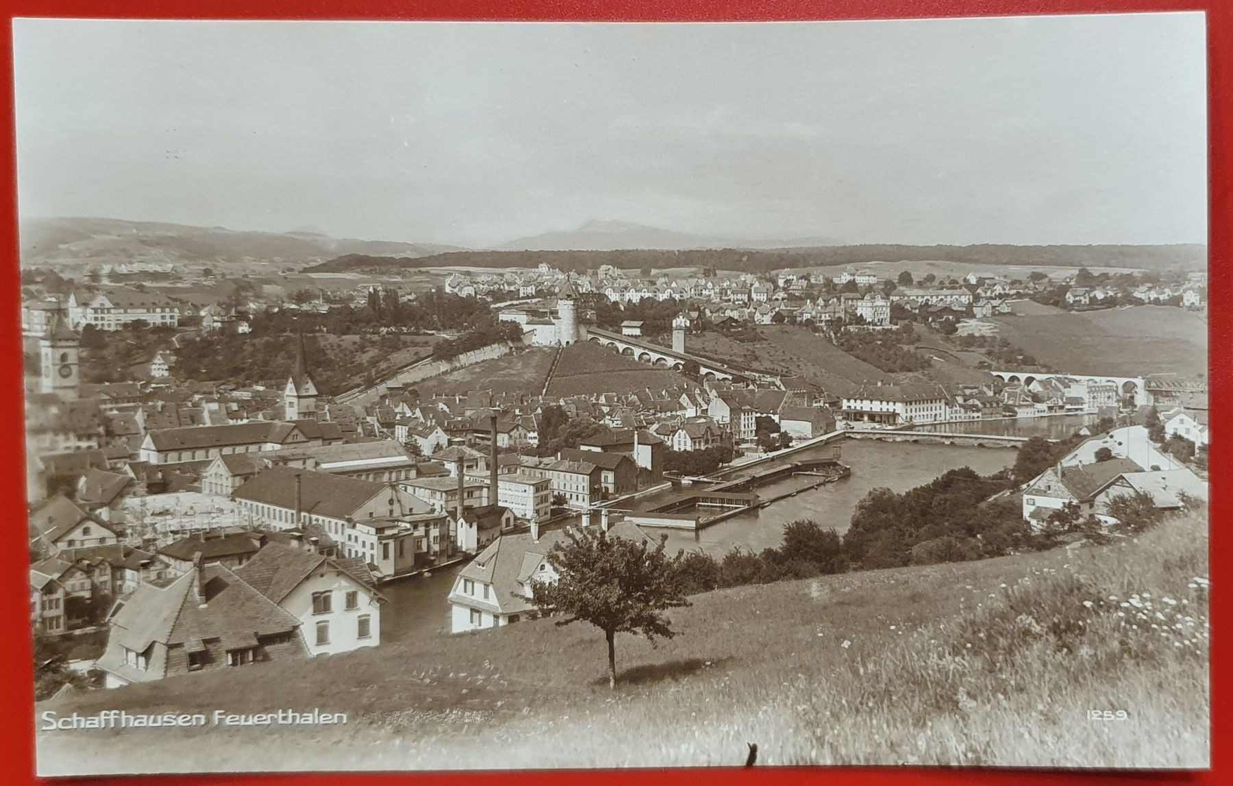 Cartoline postali: Schaffhausen  - Feuerthalen – Usato da Kreuzlingen venduto da Rschweiz1