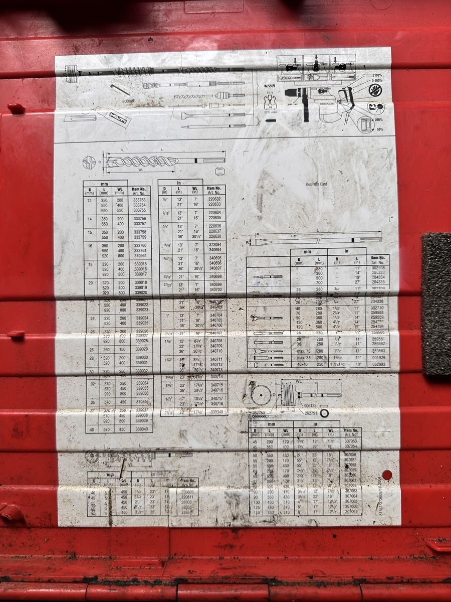 Hilti Perceuses: Hilti TE76P-ATC – D'occasion à Rotkreuz par REISENDE.MIT.LICHT. 1