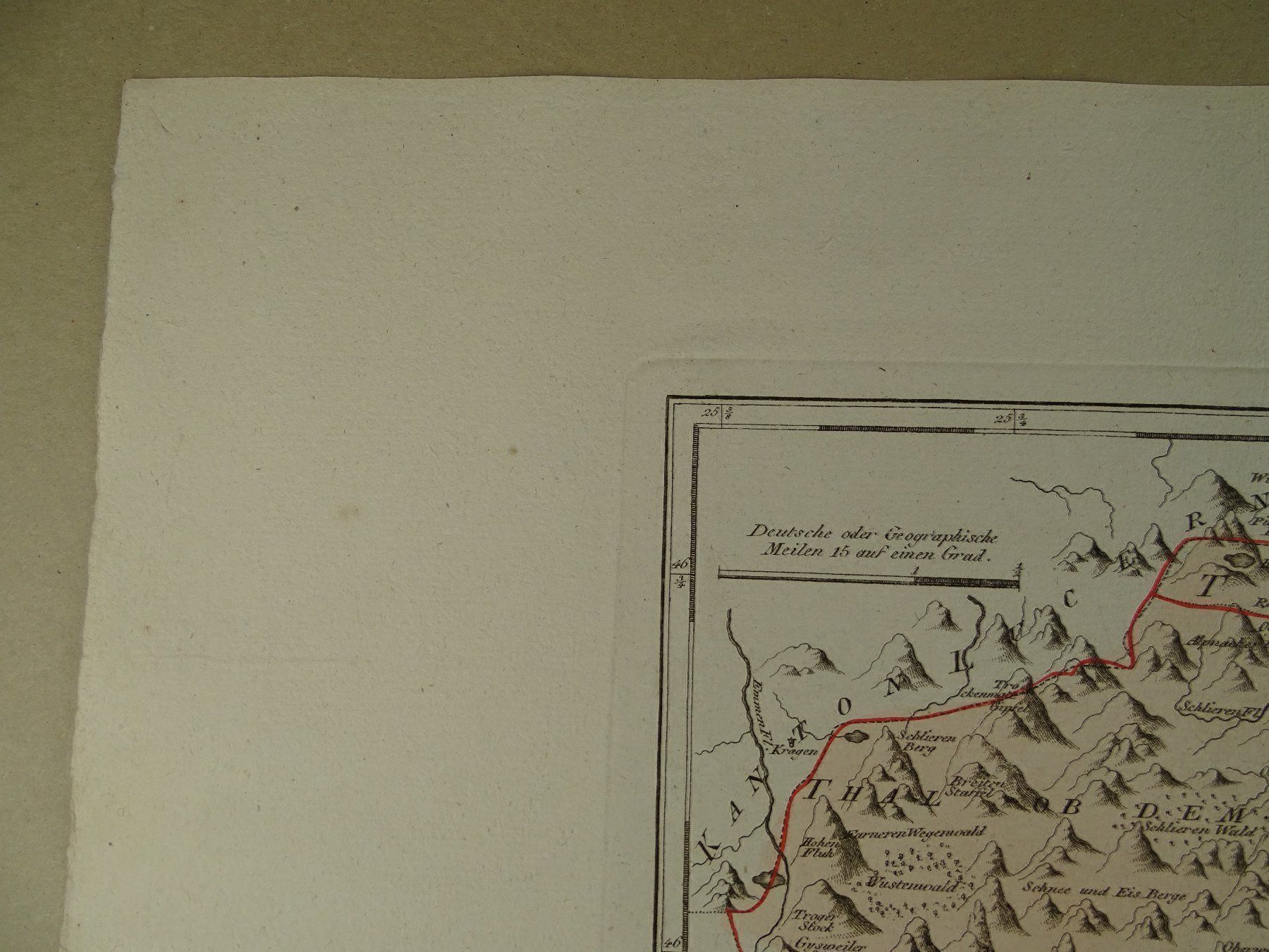 Stiche: DER KANTON UNTERWALDEN, REILLY 1791 – Gebraucht aus Grüningen von Kartensammler 3