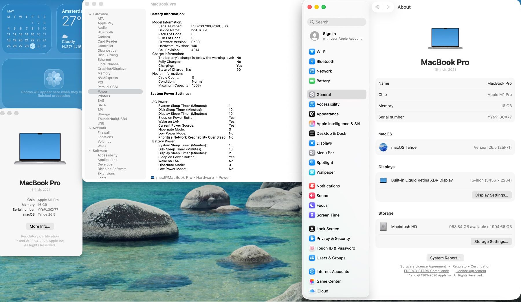 Apple Notebook: MacBook Pro M1 16" 1TB Neuer Akku – Usato da Zürich venduto da maausi 2