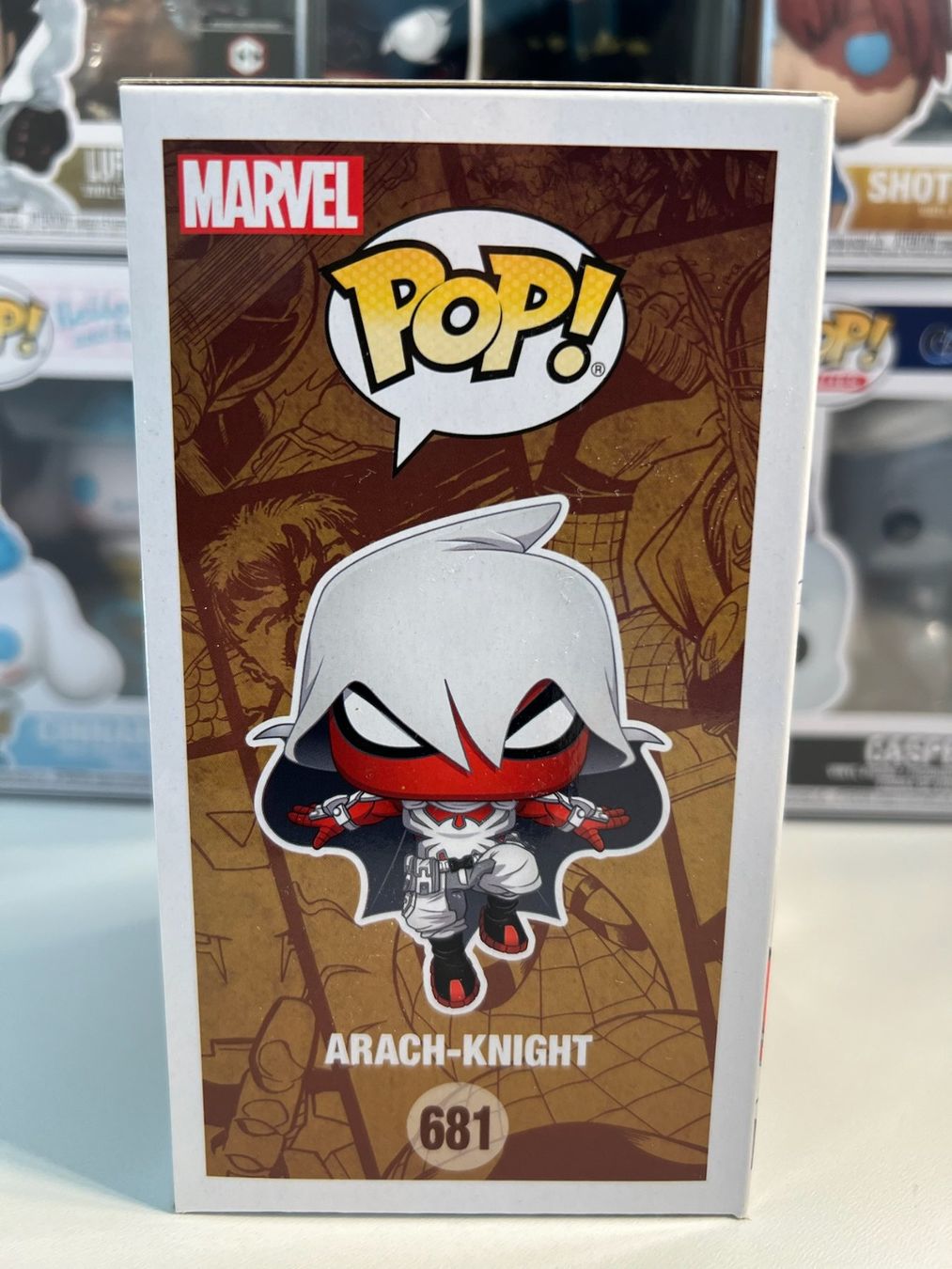 Funko Figuren: Funko POP! Marvel Infinity Warps Arach-Knight Glow Limitée – Gebraucht aus Le Mouret von perfectbijou 1