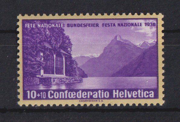 Tutti i francobolli: PRO PATRIA Tellskapelle geriffelt ** – Nuovo (secondo la descrizione) da Eschlikon TG venduto da PhilCon