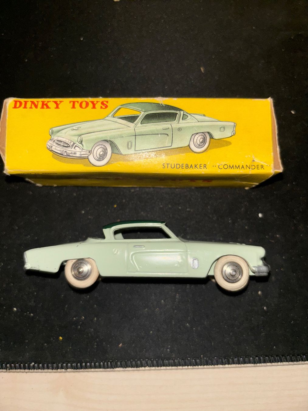 Dinky Toys Modellini d'auto: Dinky Toys 24Y Studebaker Commander Bi-ton + Boîte – Usato da Genève venduto da ele_bf9g 1
