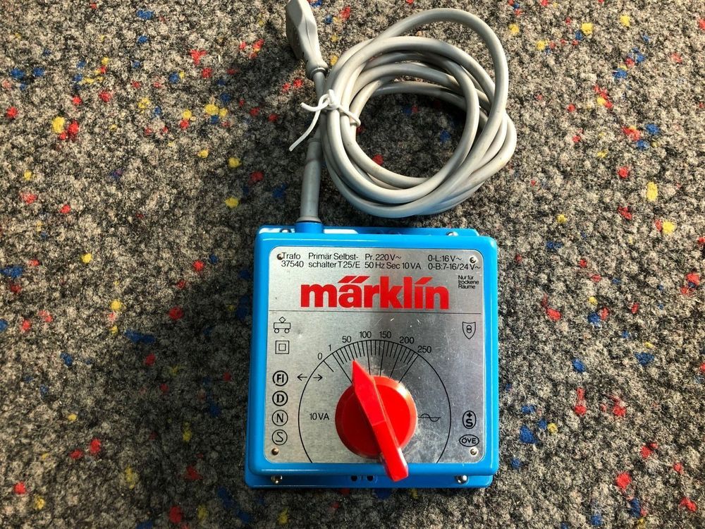 Transformateur Marklin Super Transfo 280A – Avec Boîte D'origine