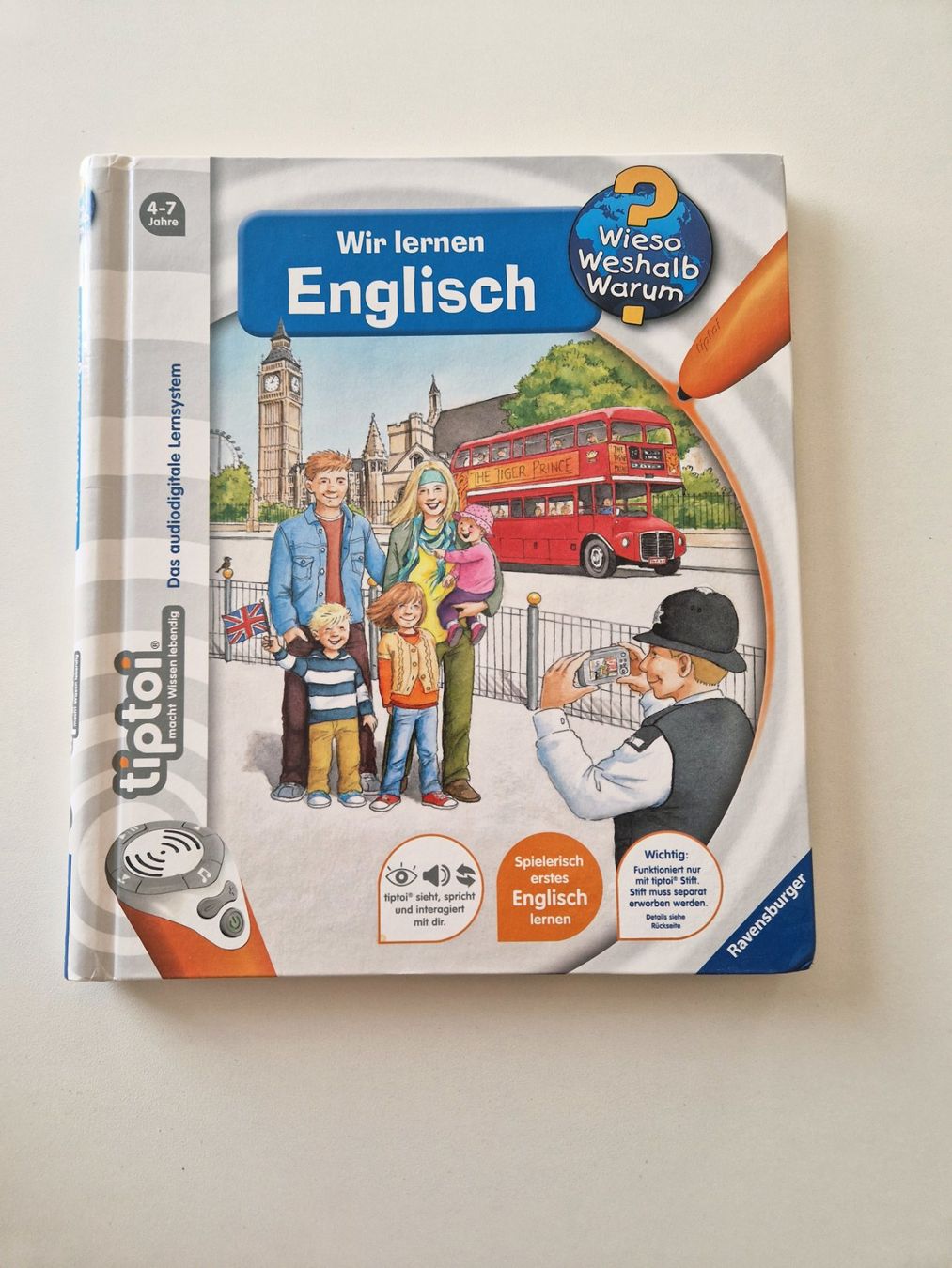 Tiptoi Jeux: tiptoi wir lernen Englisch – D'occasion à Stüsslingen par white_angel86