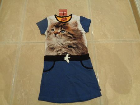 Love Station 22 neues katzen Kleid, 5-6J 110-116