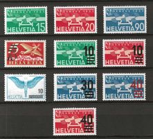 1932-37 : Flugpost Nr. F16 - F35, postfrisch **