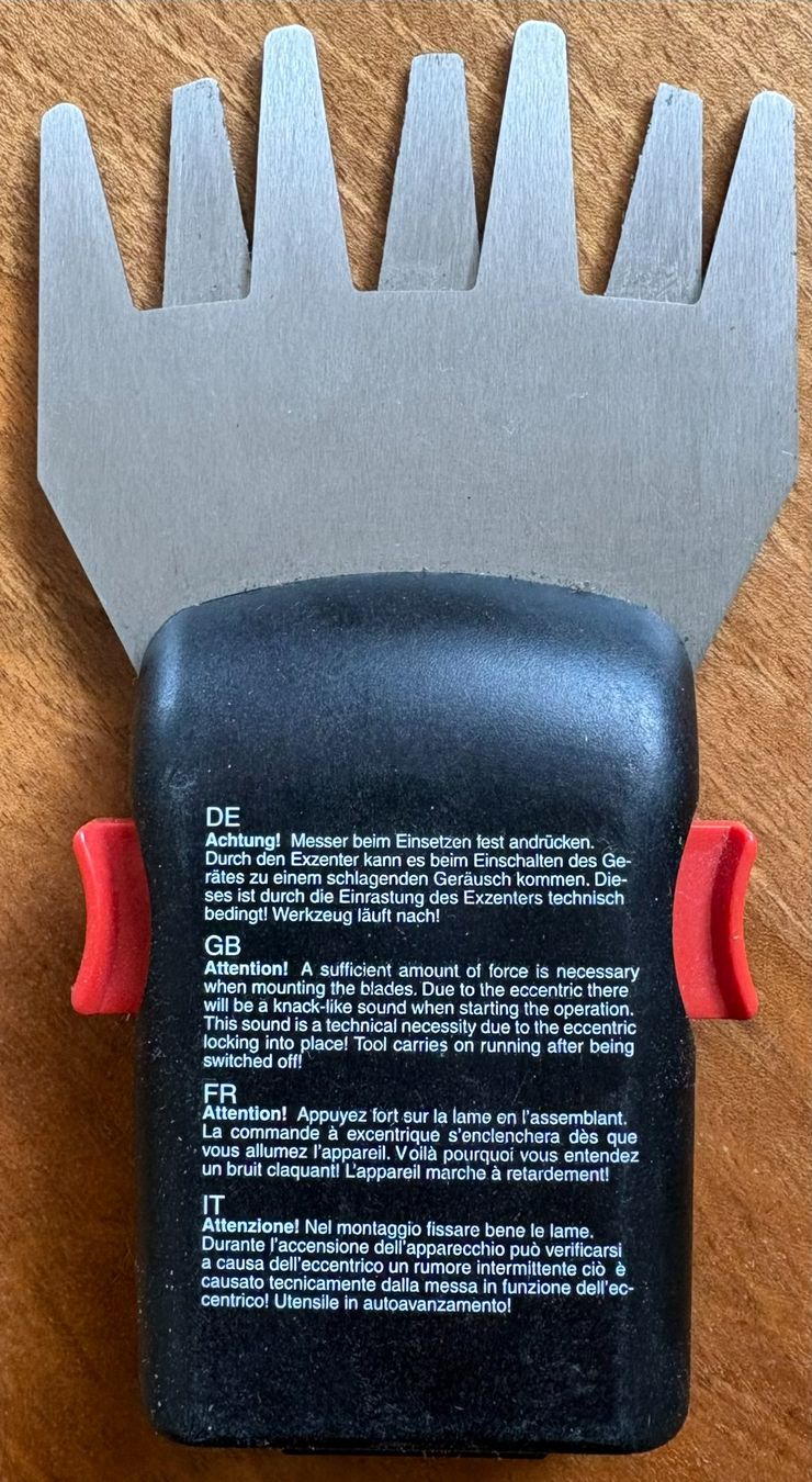 Alle Werkzeuge: Lame pour cisaille à gazon – Neu und originalverpackt aus Fully von swe_fxb6 1
