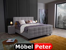 Boxspring DORA, in 200x200cm erhältlich in diversen Farben