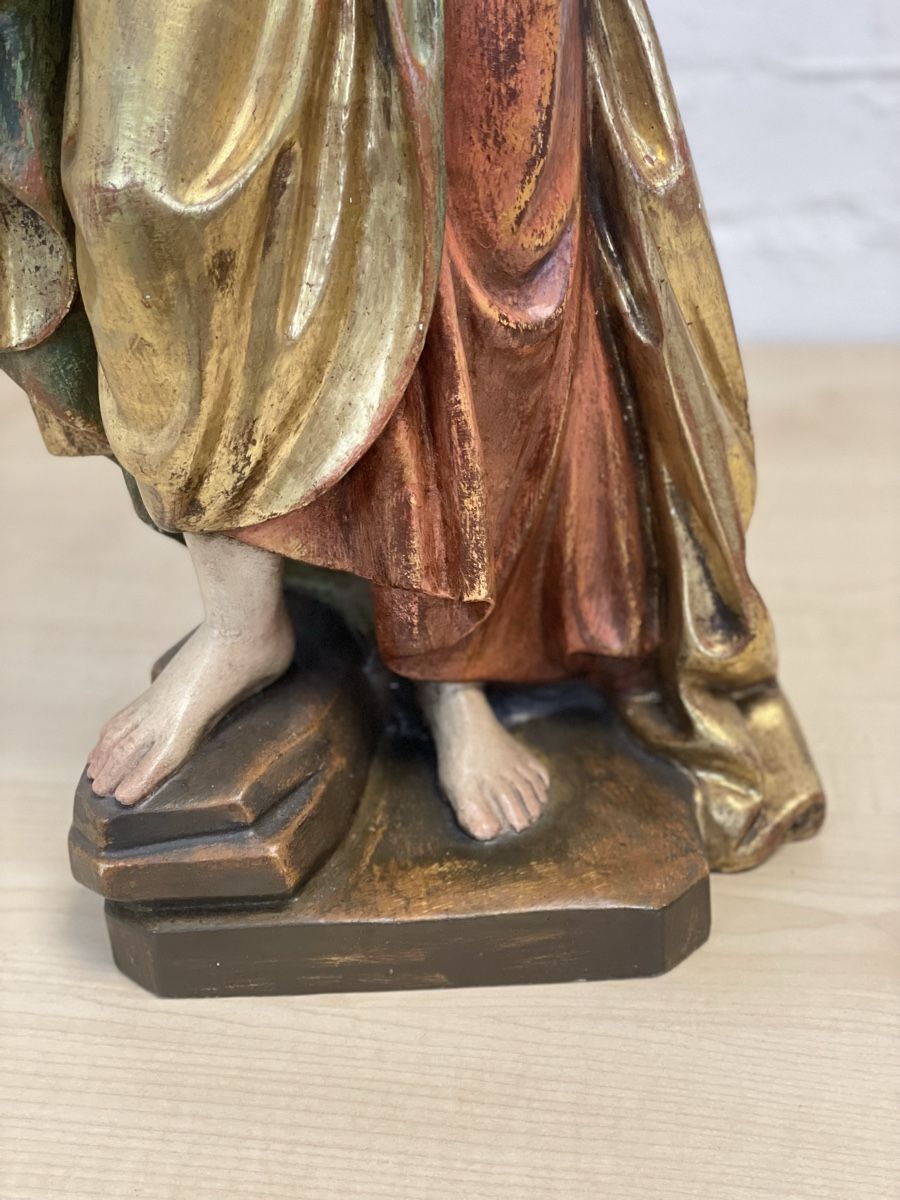 Sculture & Statue: Antike Holzfigur. Top Zustand! – Usato da Locarno venduto da Osvaldo61 5