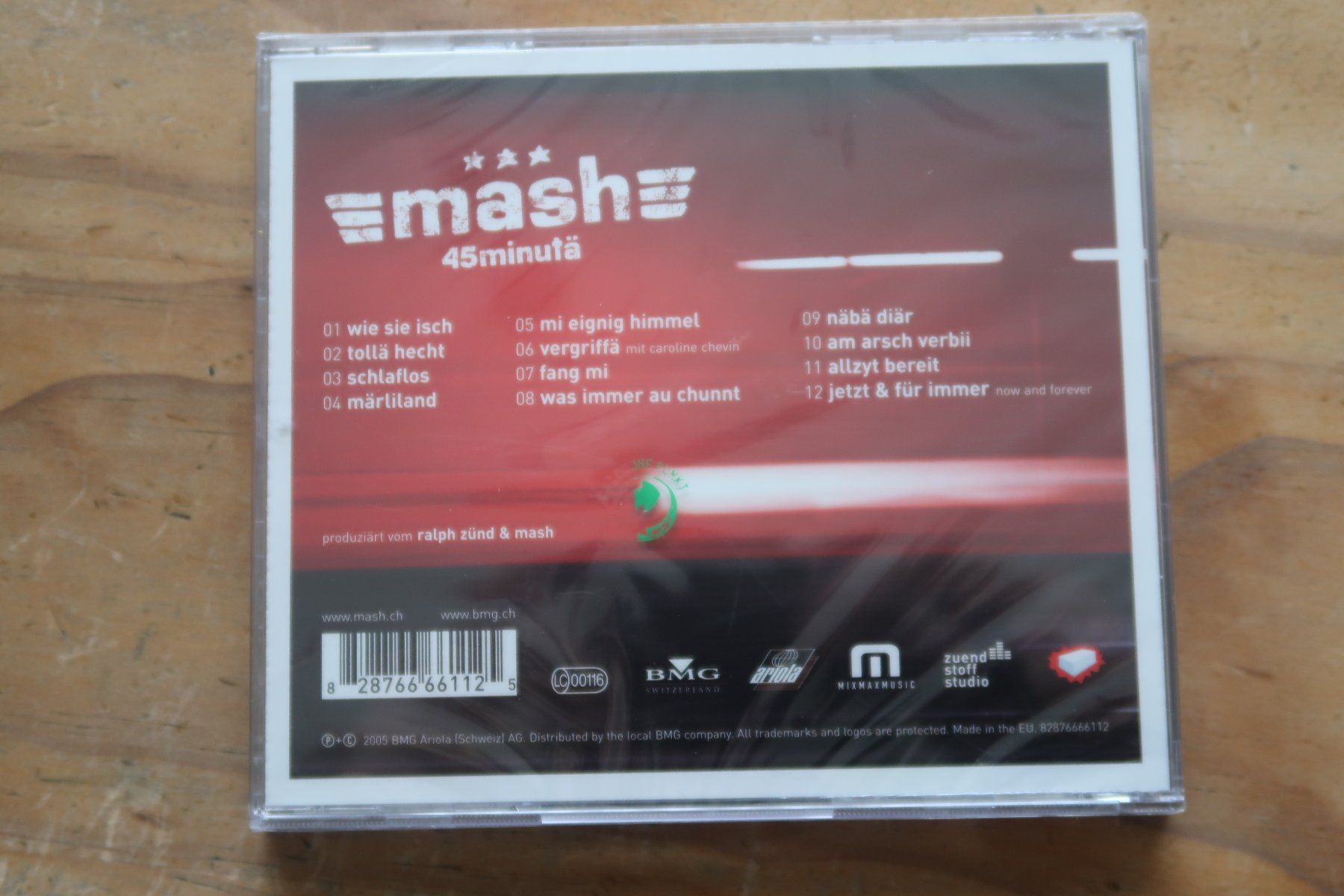 CD: MASH - 45MINUTÄ - NEUE OVP CD – Nuovo e nell'imballaggio originale da Basel venduto da Patiscat 1