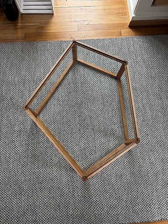 Tables: Glastisch aus Eschenholz – D'occasion à Zürich par Admac 3