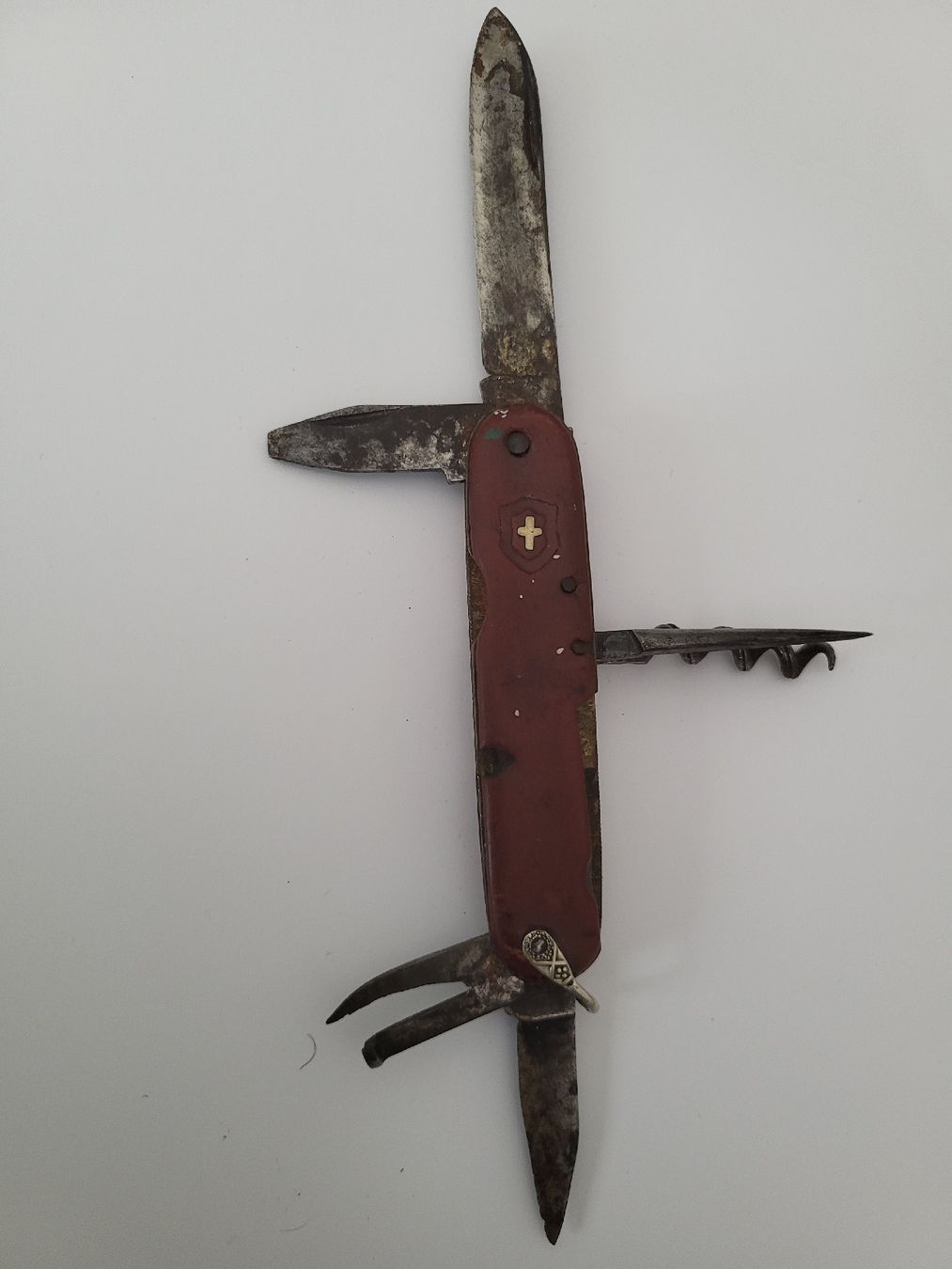 Schweizer Armee Coltelli tascabile: Taschenmesser rot mit Schweizer Kreuz  – Usato da nunningen venduto da mic_88k2 2