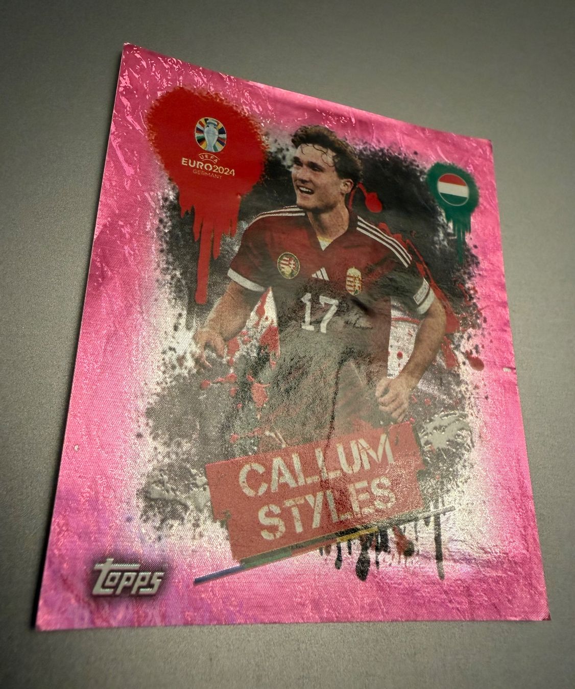 Topps Carte collezionabili: Topps Euro 2024 - HUN3 Pink – Usato da Nyon venduto da Wyvern 1