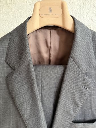 Brunello Cucinelli Herrenanzug Gr. 52 – Sakko & Hose – neuwe