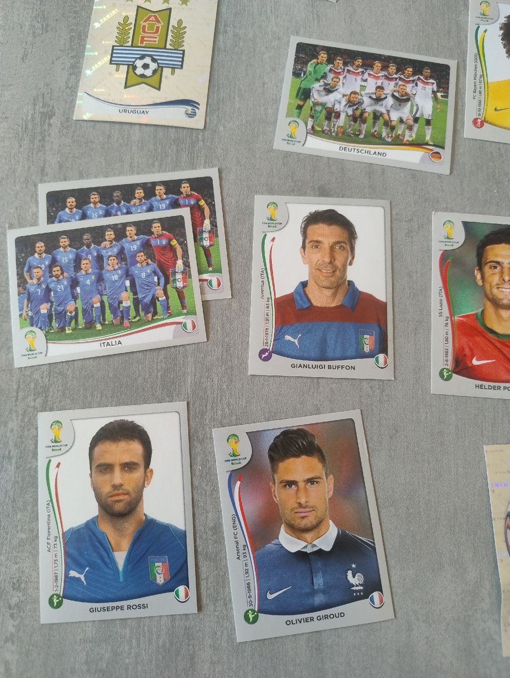 Panini Carte collezionabili: Panini World Cup 2014 Messi, Bouffon etc  – Nuovo (secondo la descrizione) da Martigny venduto da julionix 2